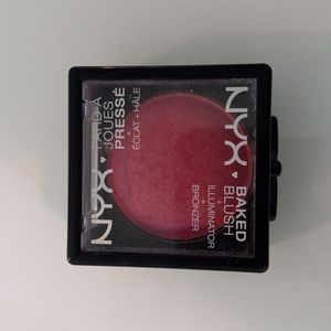 NYX blush in statement red